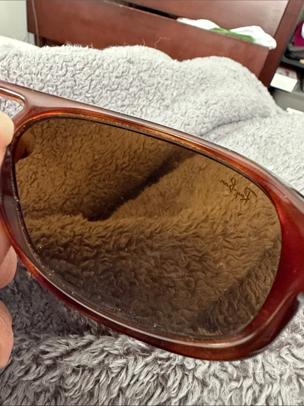 Ray-Ban Women's Aviator Sunglasses - Brown Frame with Brown Lenses